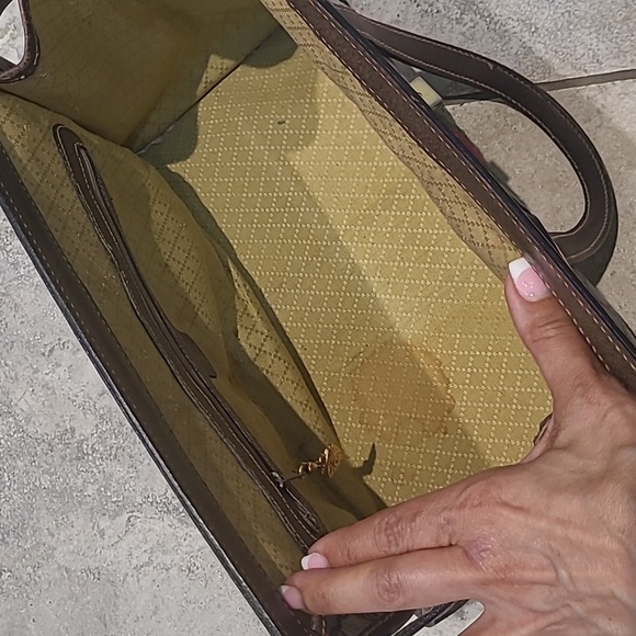 VERY RARE~GUCCI~OPHIDIA~SHERRY LINE~LIMITED EDITION/ TURN/KEY LOCK/TOTE/HANDBAG - Picture 5 of 14